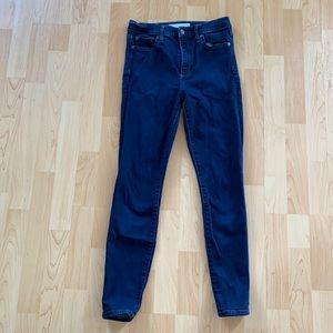 Gap true skinny super high rise jeans
